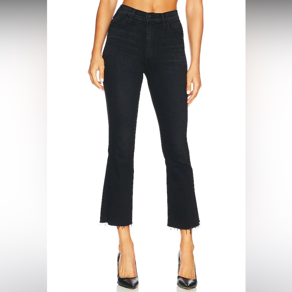 NWT MOTHER The Hustler Ankle Fray Size 27